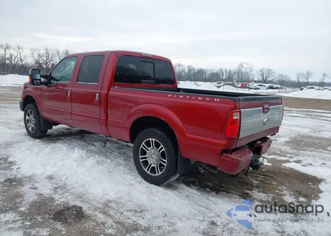 2015 Ford F-250 Lariat z USA, uszkodzony, nr VIN 1FT7W2BT0FEB37984